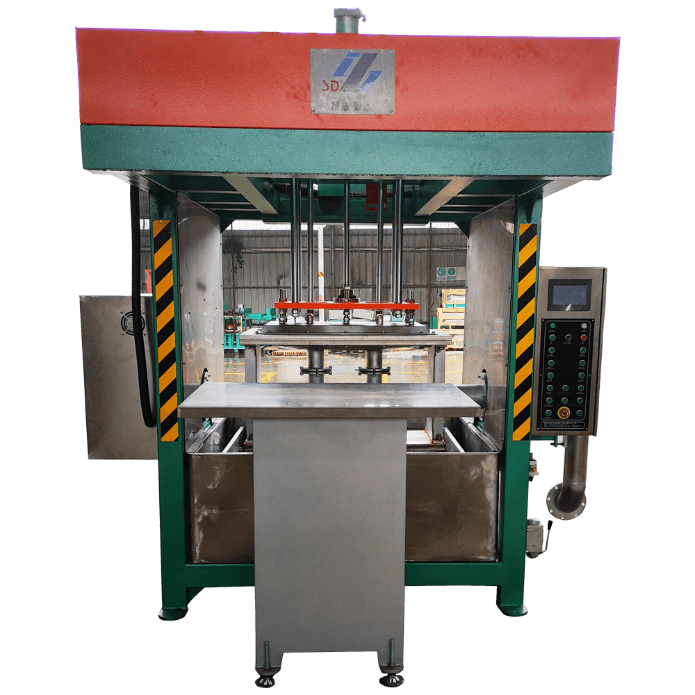 Automatic turnover type forming machine (wet pressing)